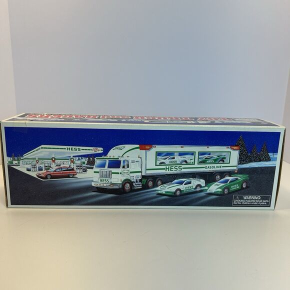 HESS Toy Truck and Racers Collectible New in the Box Vintage 1997 - Picture 1 of 5